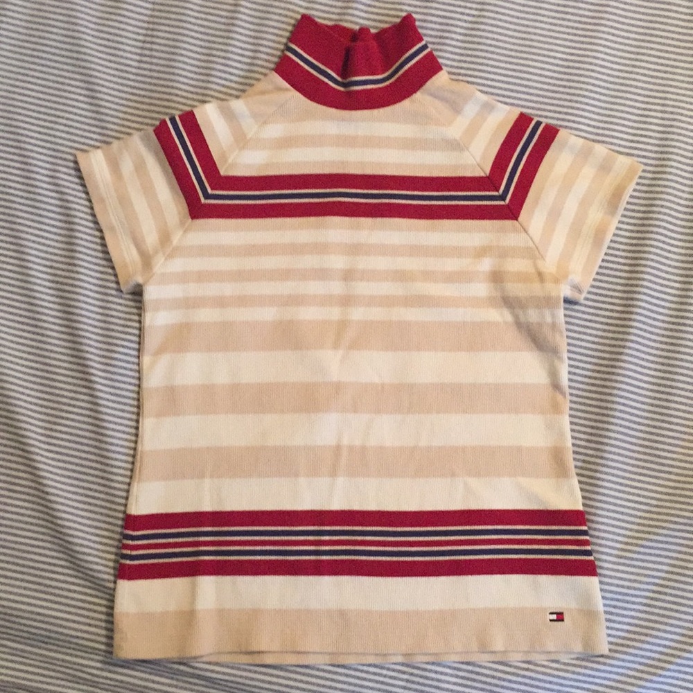Vintage Tommy Hilfiger knit mock neck top